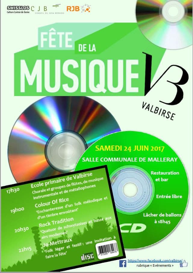 Fête de la musique Valbirse