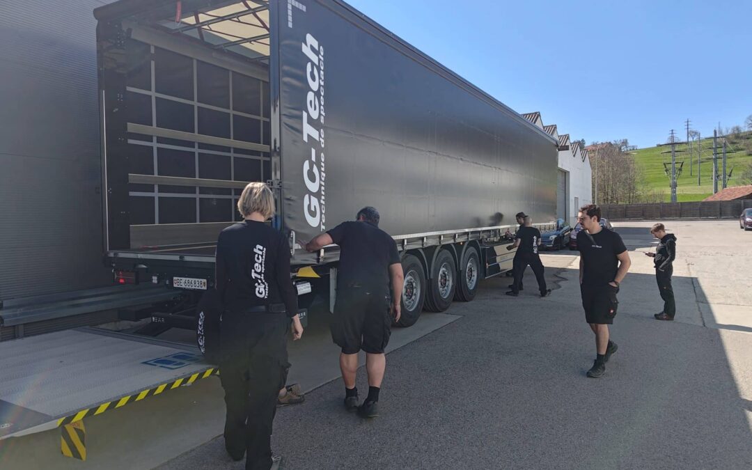 Nouvelle semi-remorque 40 tonnes