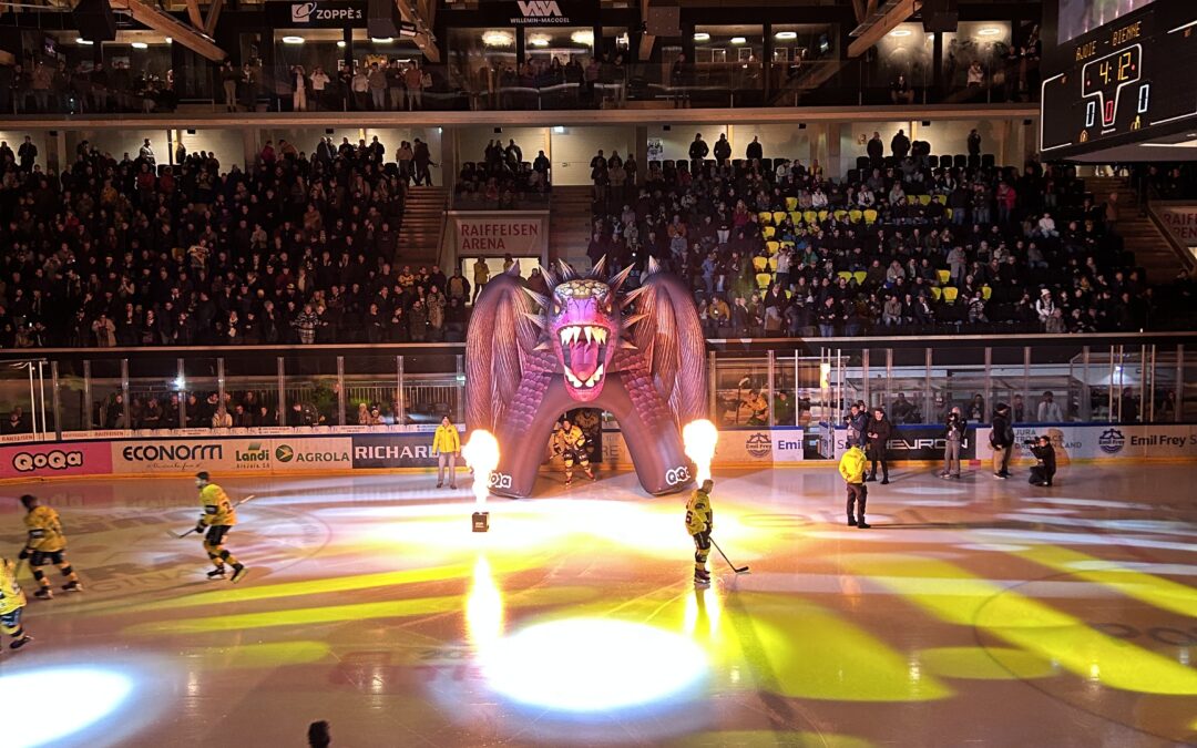 La grande rénovation audiovisuelle de la patinoire du HC Ajoie à Porrentruy